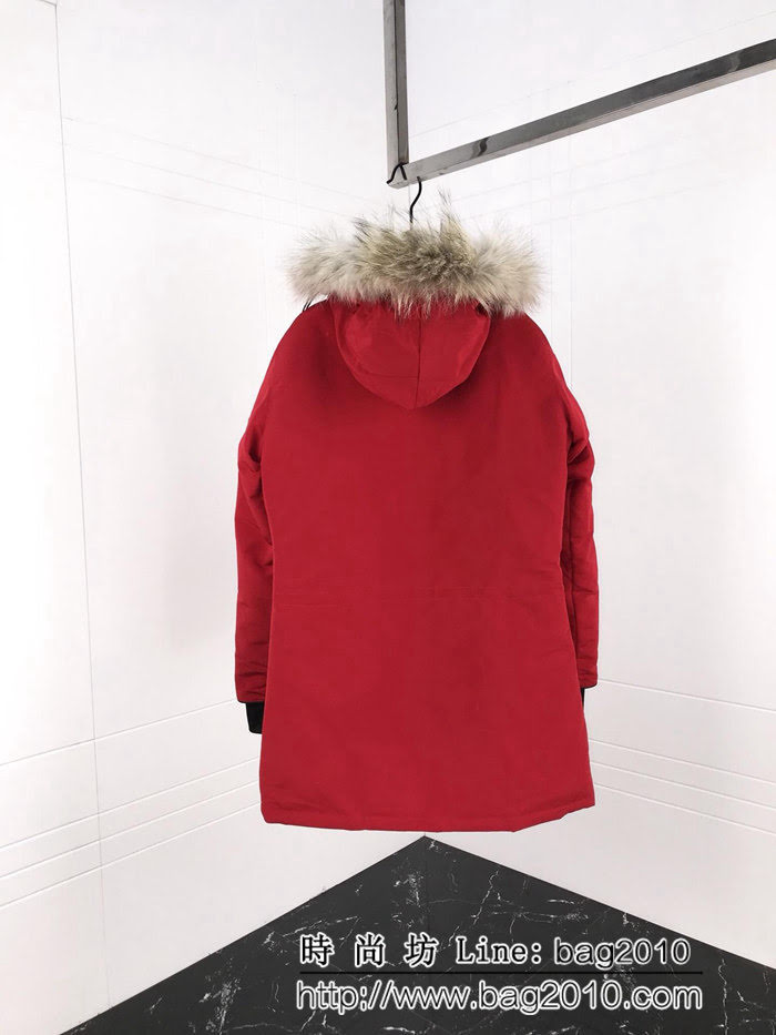 CanadaGoose加拿大鵝 明星同款 胸前章 防寒絨布羽絨服 男女同款 情侶款 ydi1620